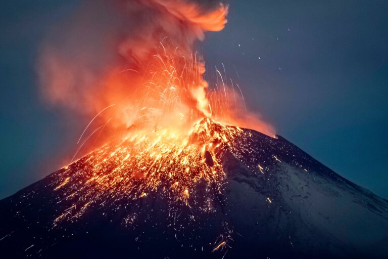 Qué significa soñar con lava de volcan